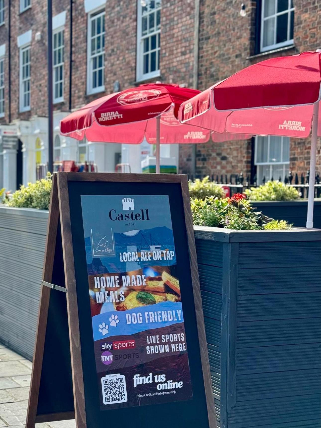 Y Castell Hotell Caernarfon Eksteriør bilde